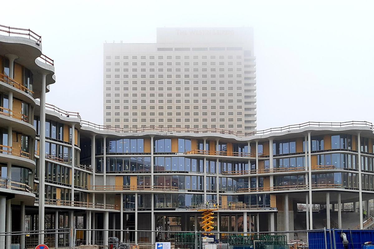 Baustelle in Leipzig, sicherheitstechnische Betreuung durch B&S