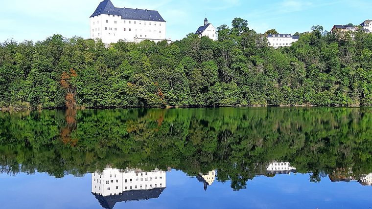 Schloss Burgk in Thüringen, Region rund um den Rennsteig